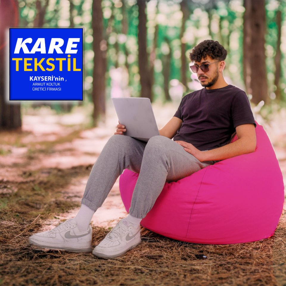 Damla Pembe Armut Koltuk