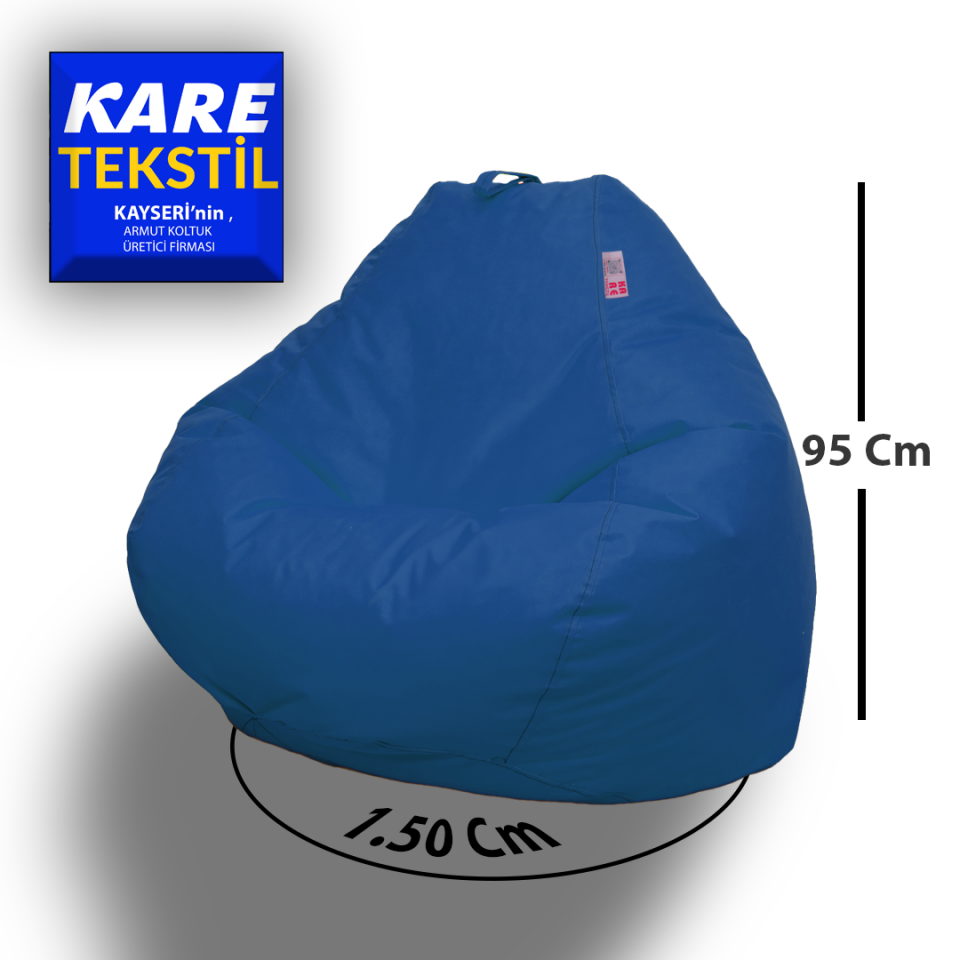 Damla Mavi Armut Koltuk