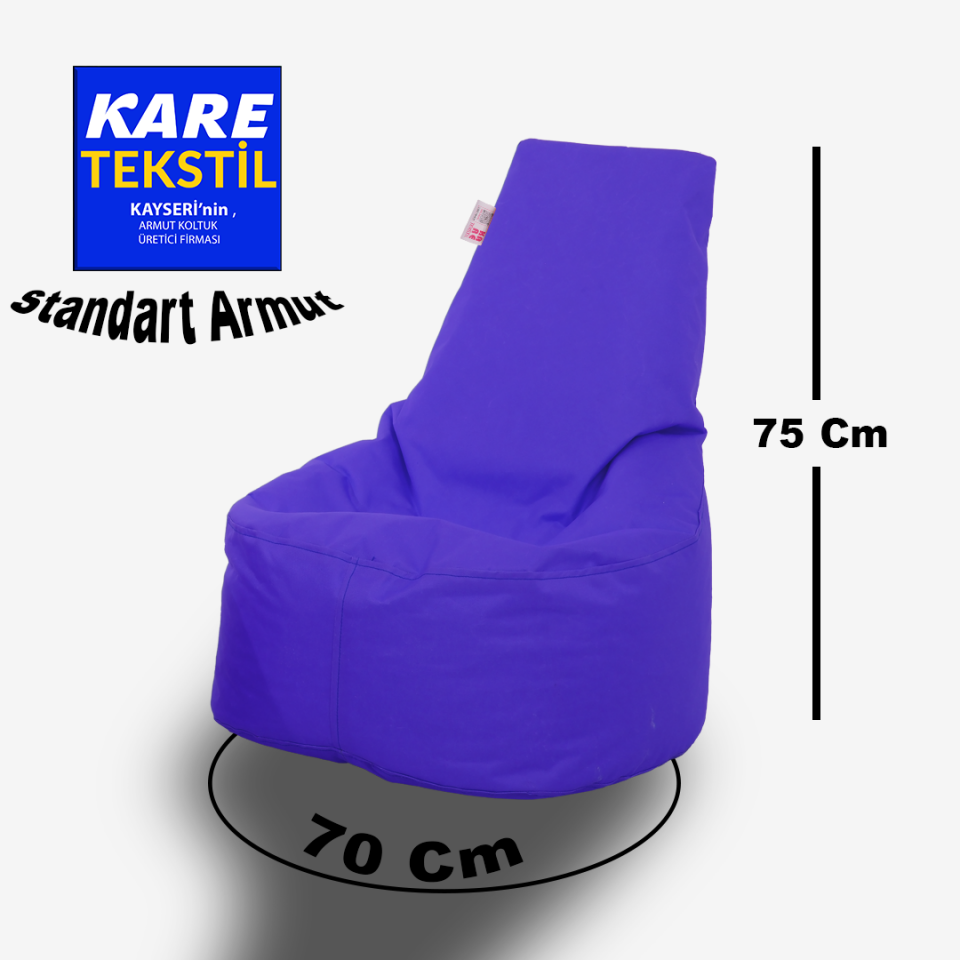 Standart  Mavi Renk ArmutKoltuk