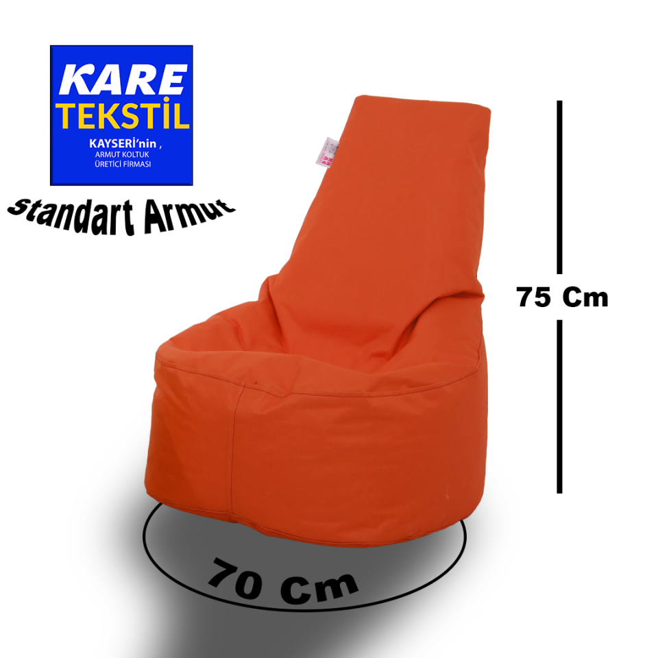 Standart Turuncu Renk ArmutKoltuk