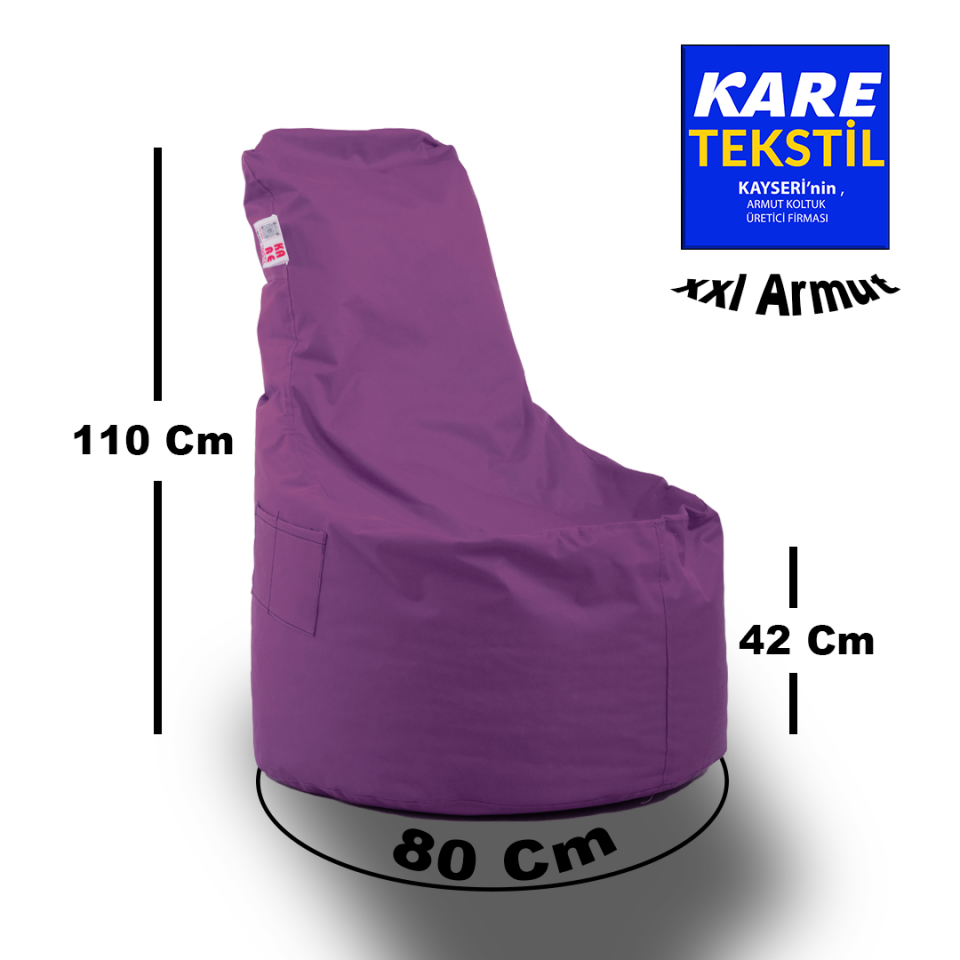 XXL Mor Armut Koltuk